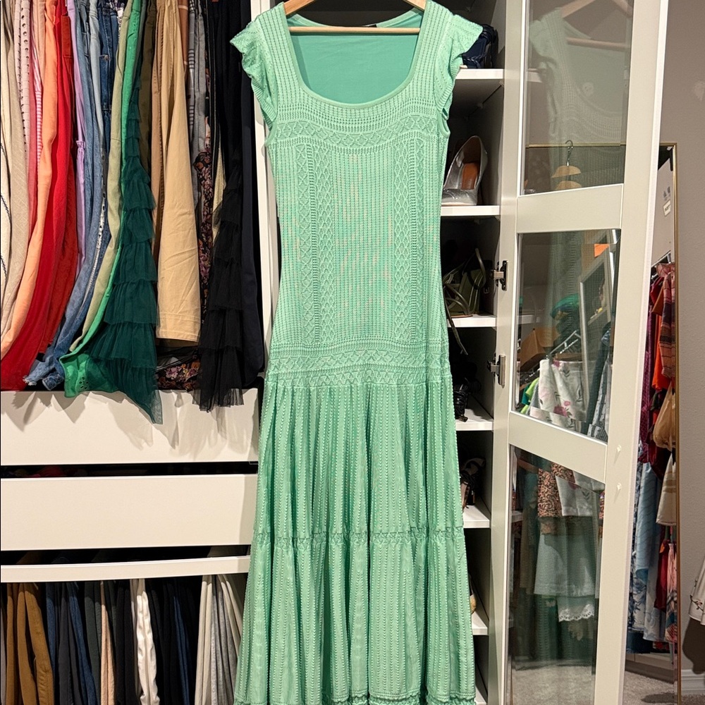 Thai’s Rodrigues Mint Green Maxi Dress